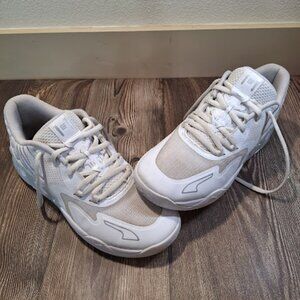 Mens size 12 Puma Melo MB.01  1 of 1 Basketball Sneakers White